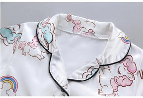 Pijama Infantil Americano Unicórnio