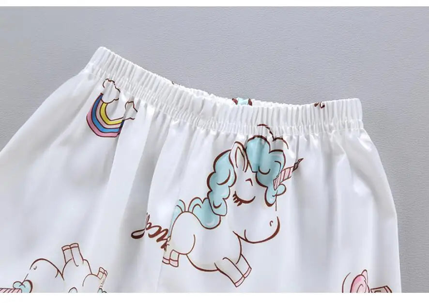 Pijama Infantil Americano Unicórnio