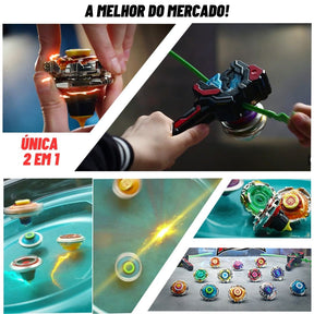 Beyblade Lojas Peloi- Série 2 em 1 - Se Torne o Maior Campeão!