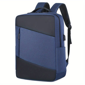 Mochila Executiva para Notebook 15", Impermeável e Porta USB