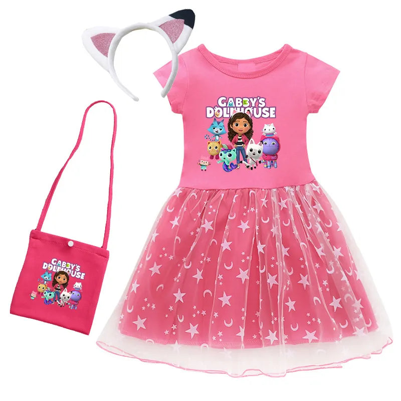 Vestido Gabby's Dollhouse - Especial