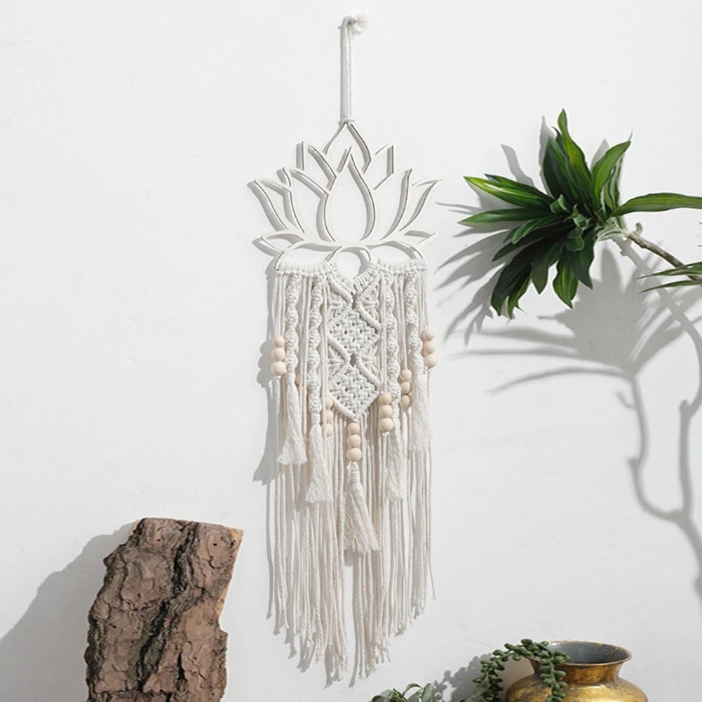 Filtro dos Sonhos em Macrame