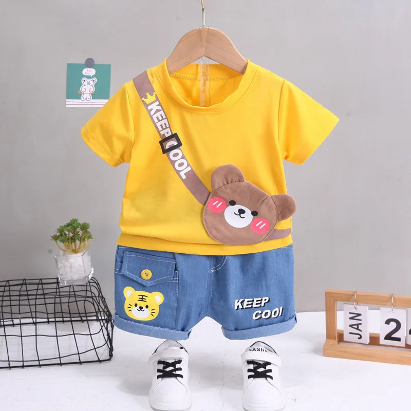 Conjunto Infantil Menino - Urso