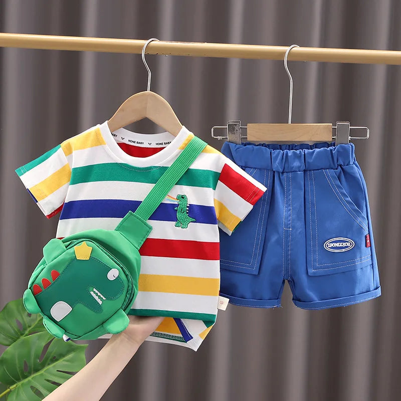 Conjunto Infantil Verão Dinossauro