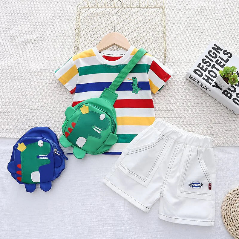 Conjunto Infantil Verão Dinossauro