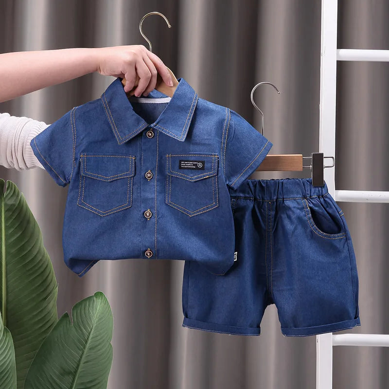 Conjunto Infantil Menino Jeans