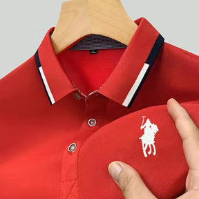 Camisa Masculina Polo Casual Simples Manga Curta - Lojas Peloi