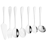 Jogo de Colher em Aço Inox 7 Peças
