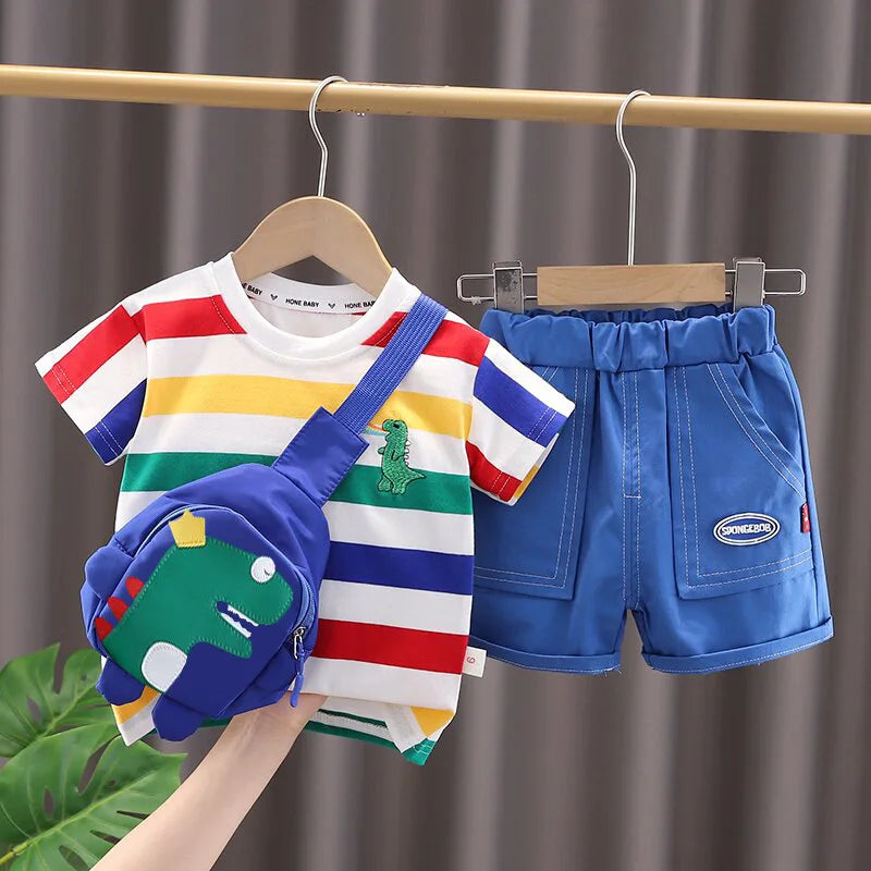 Conjunto Infantil Verão Dinossauro