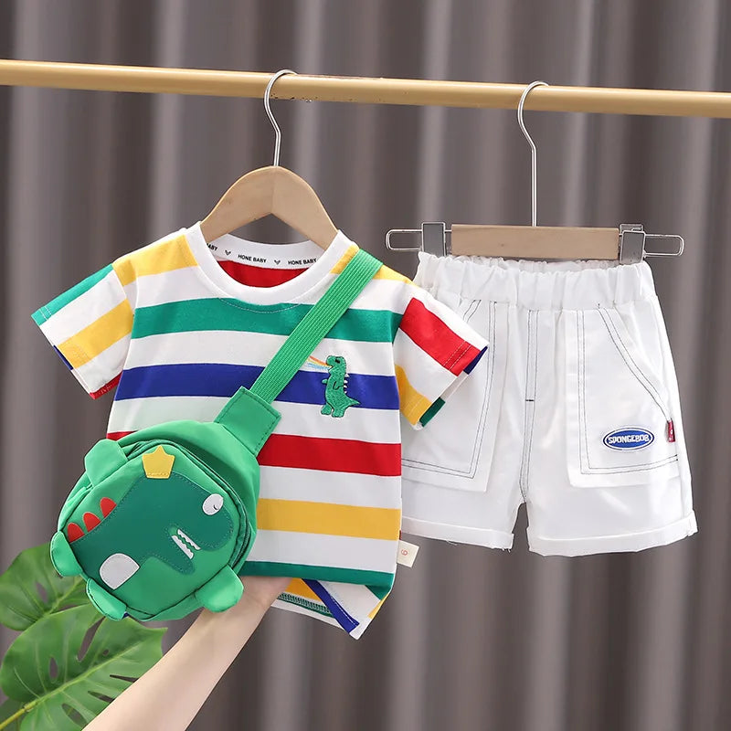 Conjunto Infantil Verão Dinossauro