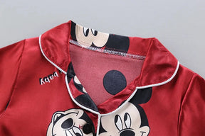 Pijama Infantil Americano Manga Comprida Mickey