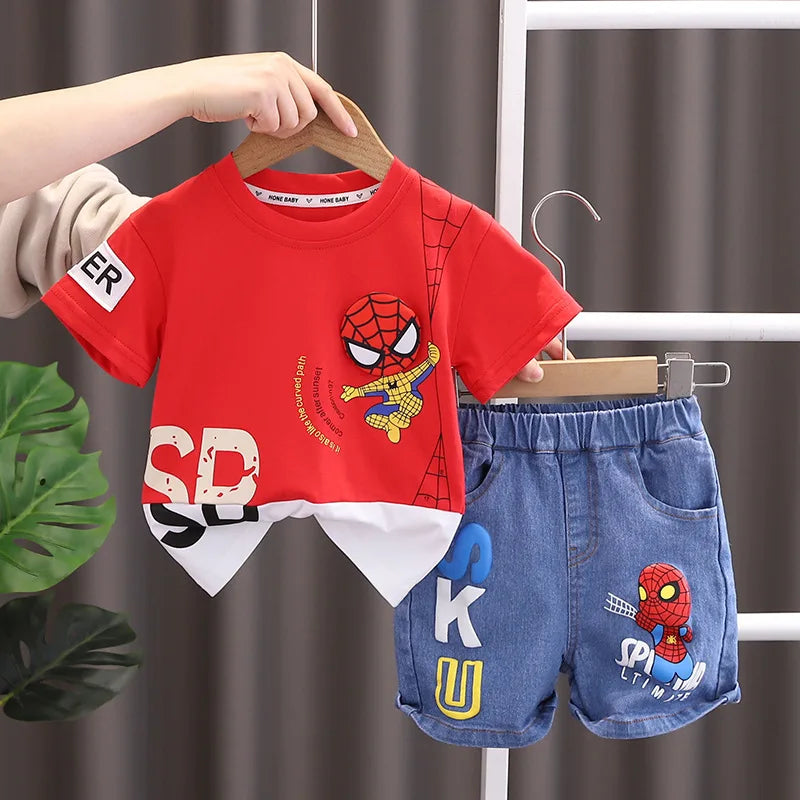 Conjunto Homem Aranha Verão