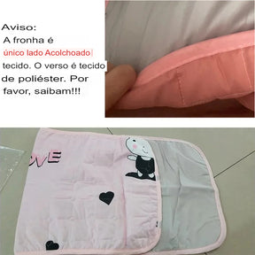 Capa Fronha de Xuxão Travesseiro de Corpo Matelado