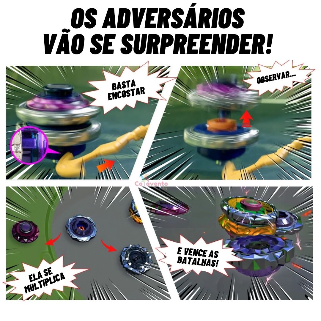 Beyblade Lojas Peloi- Série 2 em 1 - Se Torne o Maior Campeão!