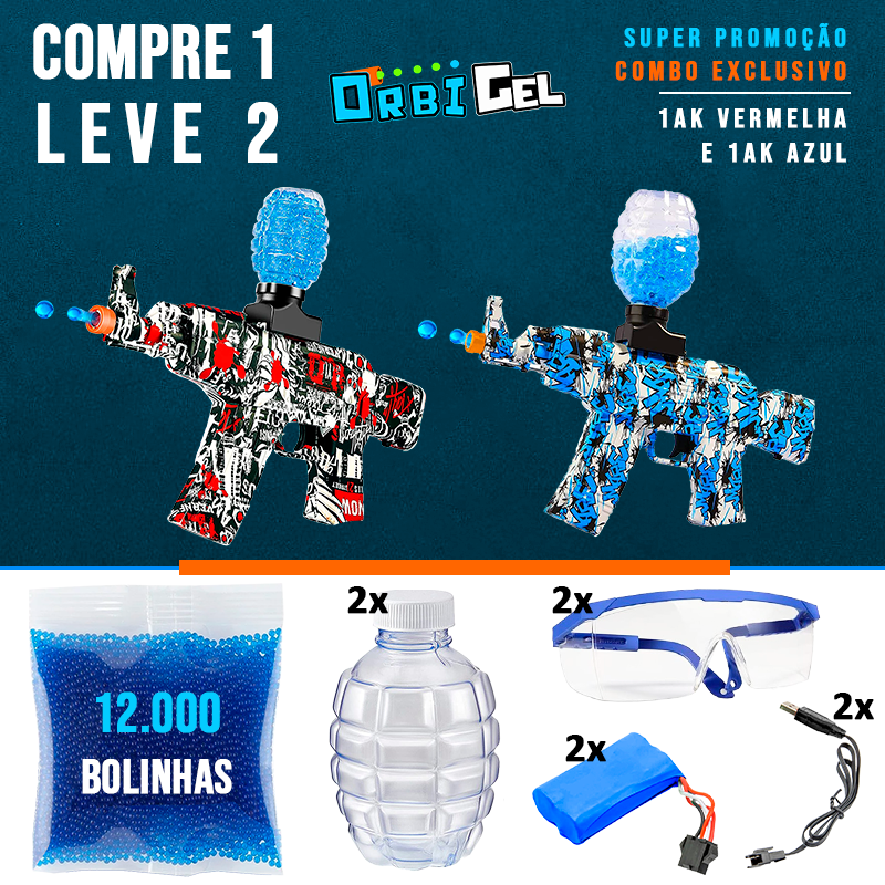 Lançadores OrbiGel AK - Lojas Peloi- Compre 1 Leve 2 ( PROMOÇÃO DE VERÃO )