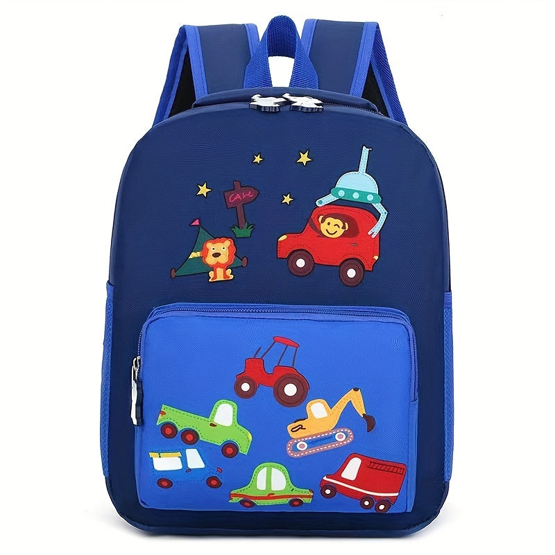 Mochila Escolar Infantil de Nylon para Crianças de 3 a 6 Anos