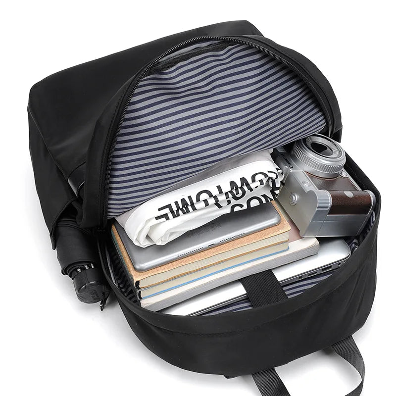 Mochila Executiva Masculina em Nylon - Notebook 15'', Impermeável